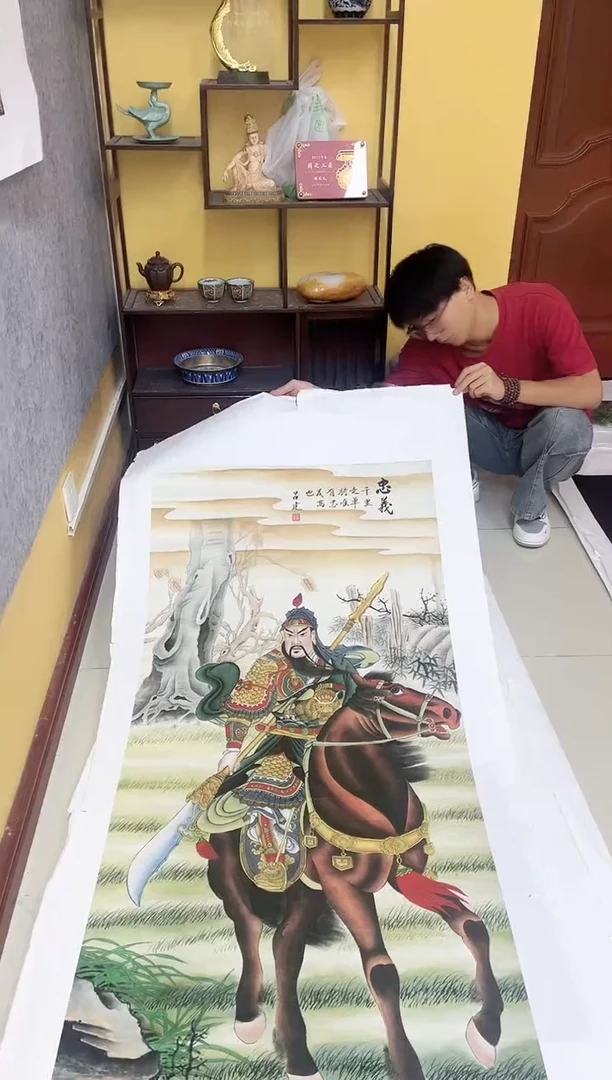 国画九霄甄选国画作品zhb