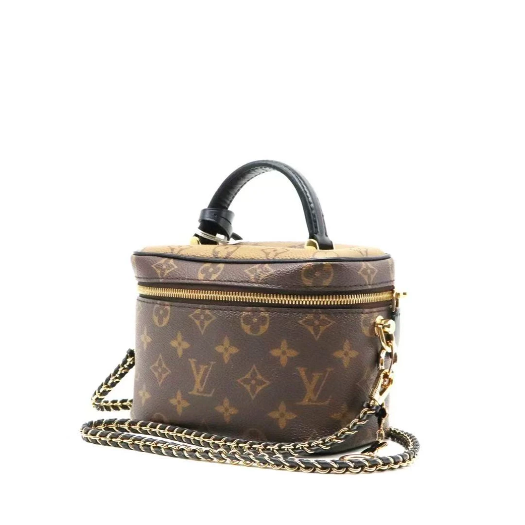 95新 LouisVuitton/路易威登 拼色化妆盒