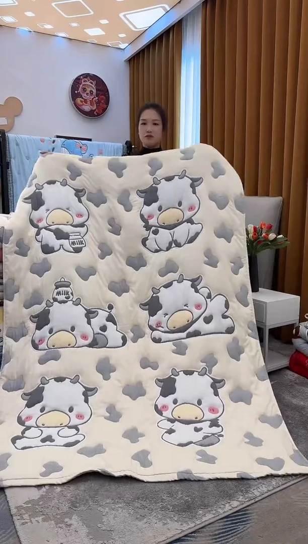 棉质花牛奶牛-150x200