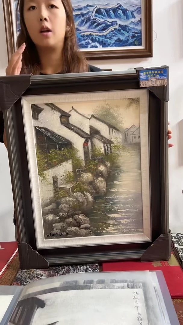 国画张敬油画作品10