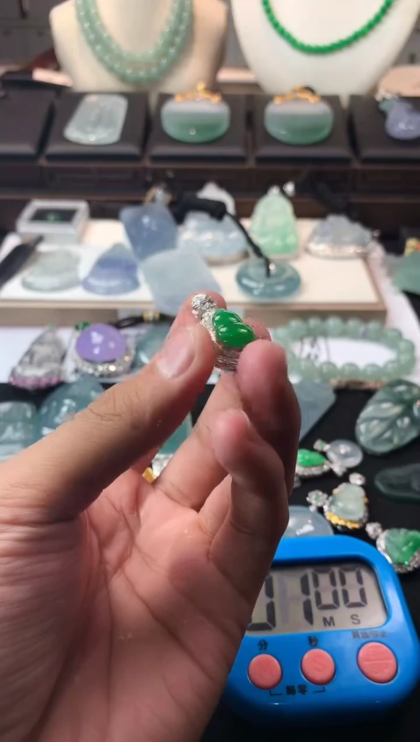 未镶嵌定制翡翠Y**～  S毛货不退不换