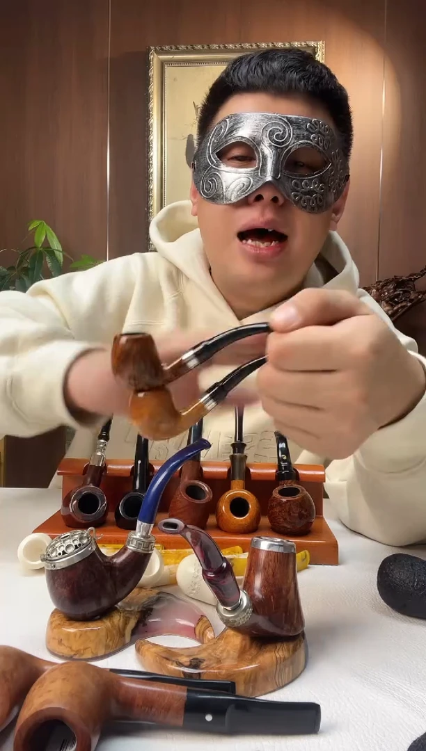 石楠木纯手工意大利石楠木烟斗