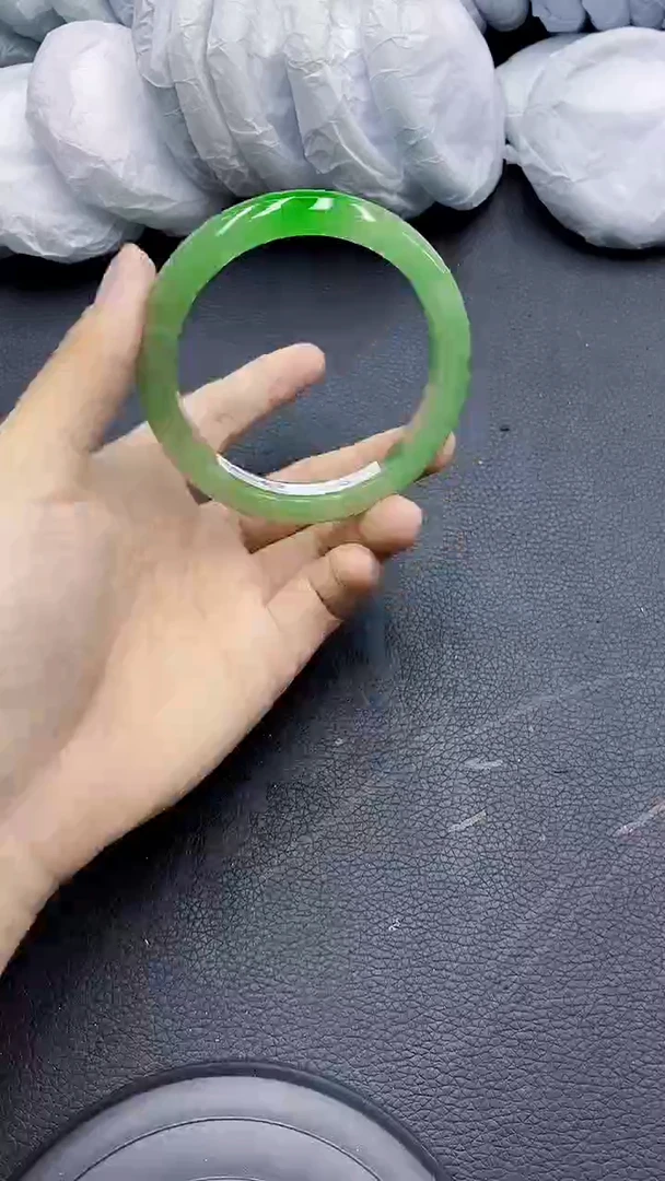 高冰透美人手镯 所见即所得95