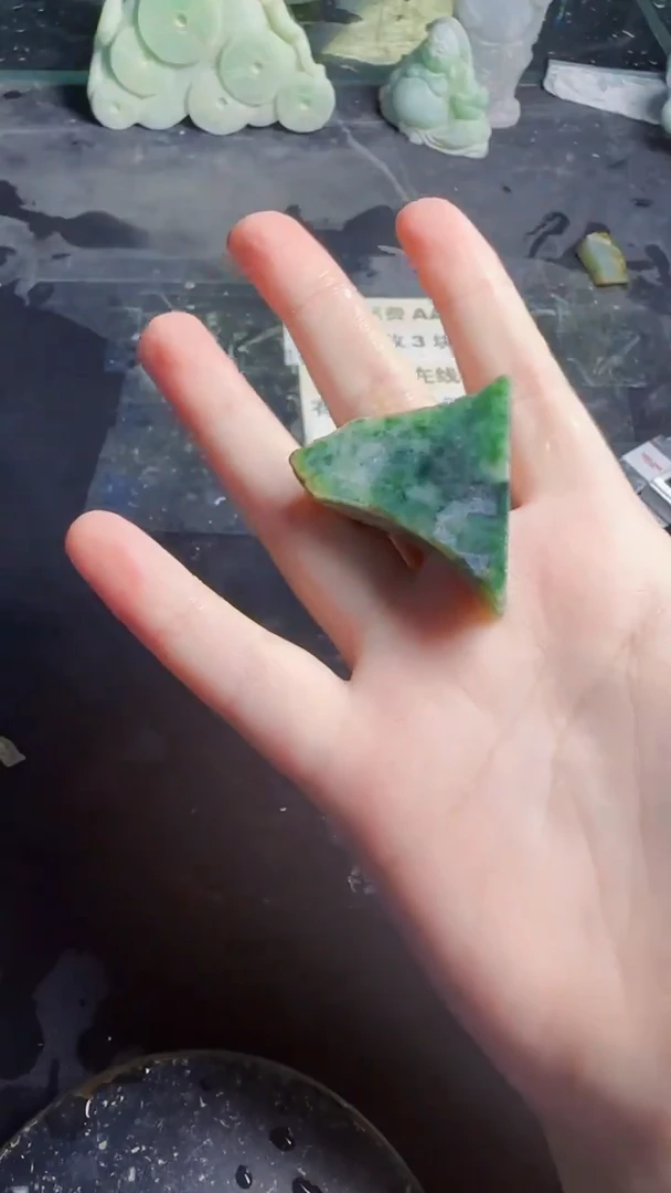 未镶嵌挂件翡翠小*天然翡翠014