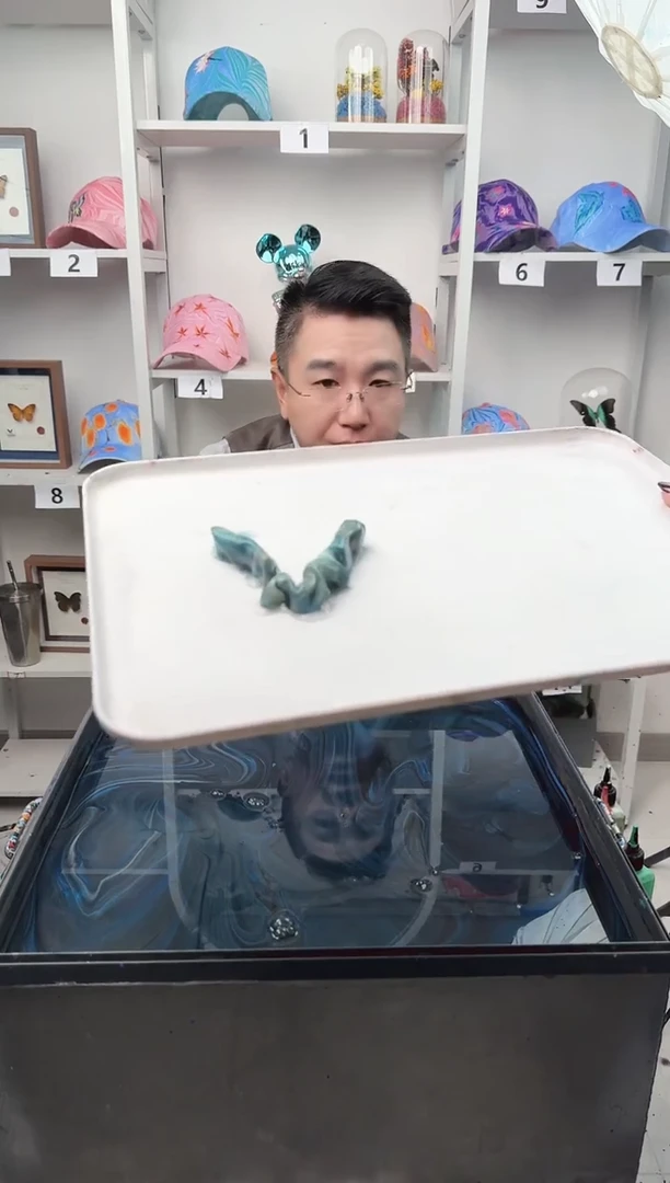 非金属布艺无*水拓发饰