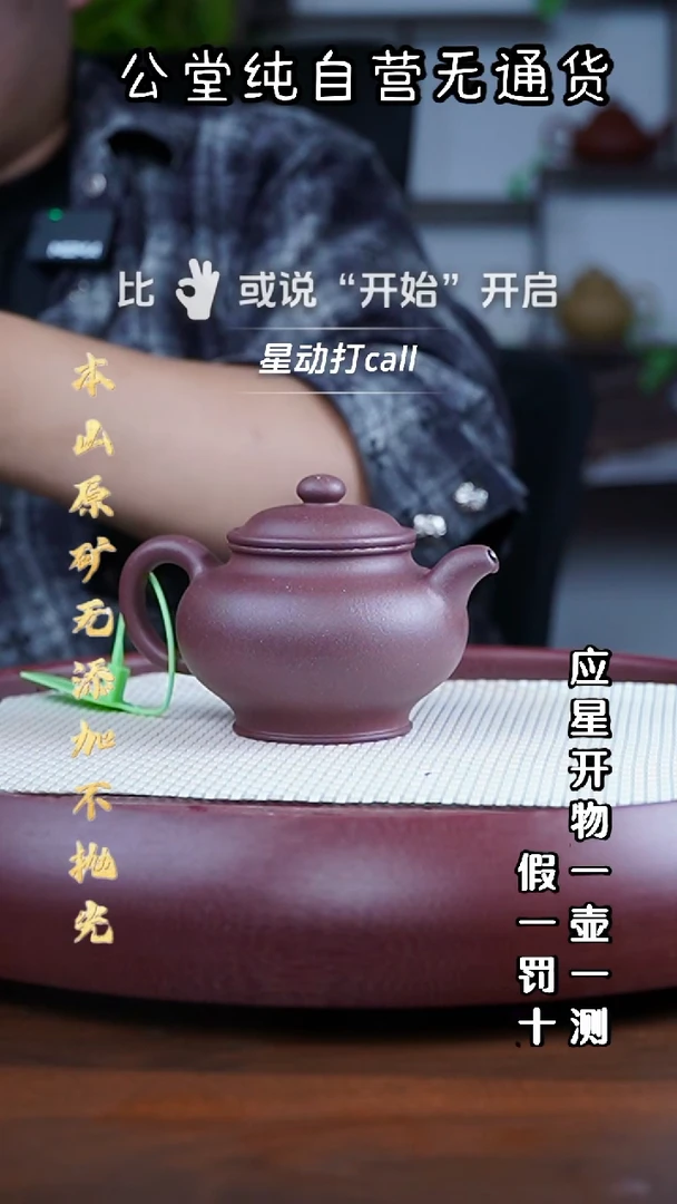 茶壶紫砂96年四号井底槽青 掇只 270cc