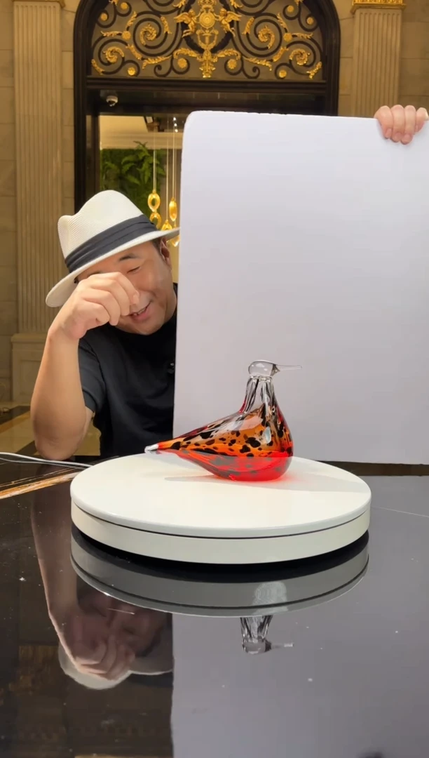 【闪购商品】摆件小鸟艺术琉璃摆件