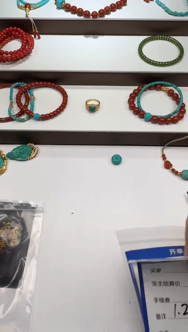 未镶嵌绿松石配饰配饰人*～手串手串