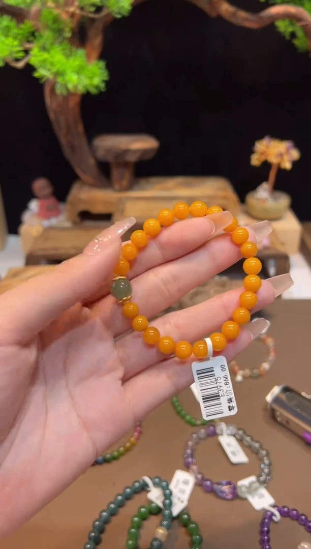 手饰琥珀未镶嵌手饰@@E3975