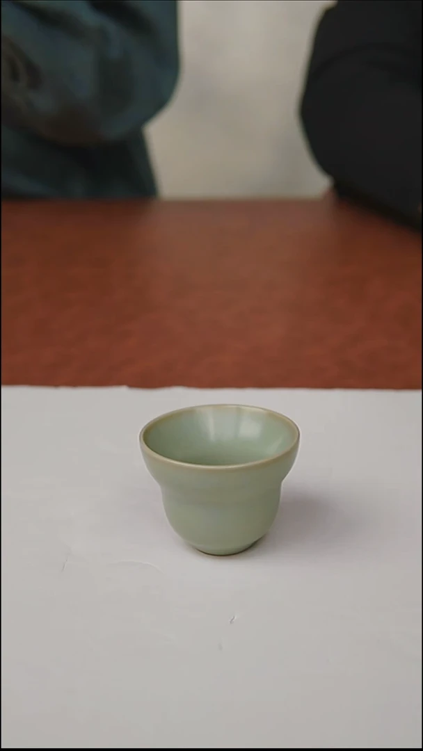 杯子瓷富山严选汝瓷，小葫芦