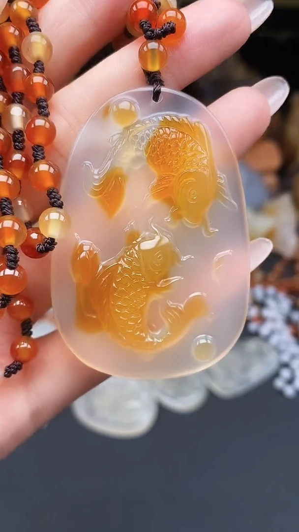 玛瑙/玉髓颈饰未镶嵌dd