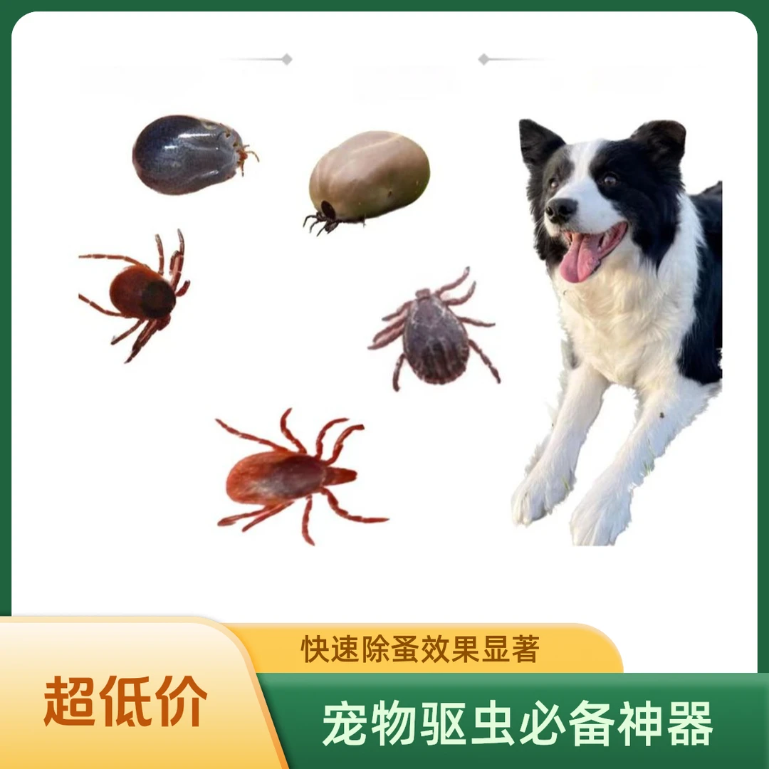 驱虫狗猫宠物内外驱虫净去蜱虫跳蚤蜱虫粉去除蜱虫粉宠物外牡蛎粉