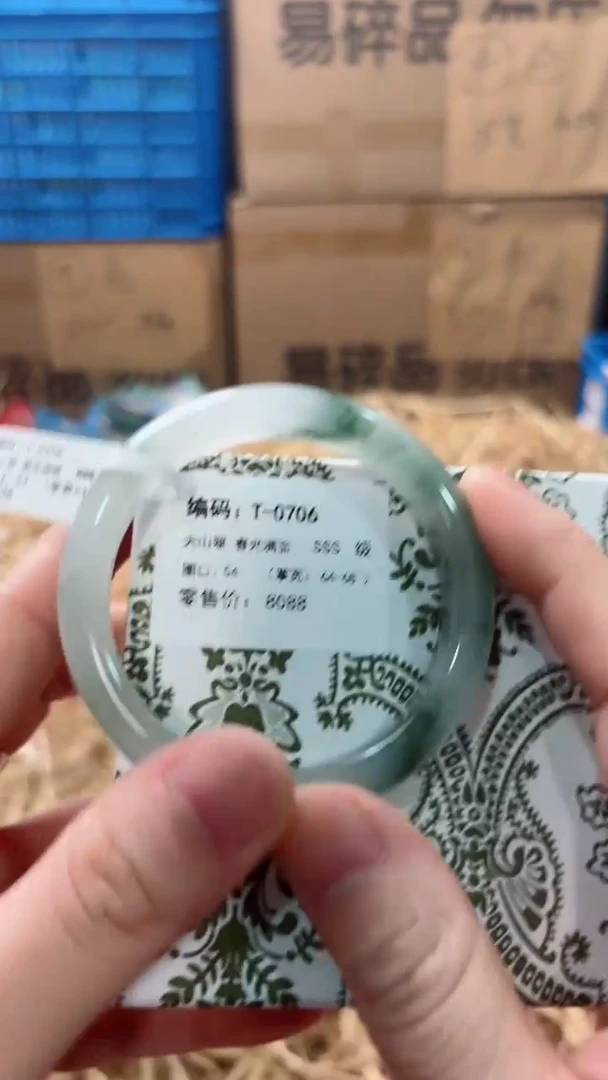 未镶嵌手镯石英质玉T-0706