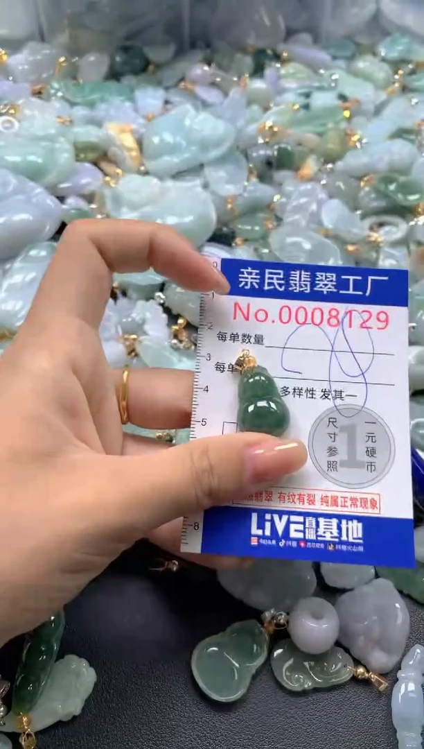 颈饰未镶嵌翡翠8129