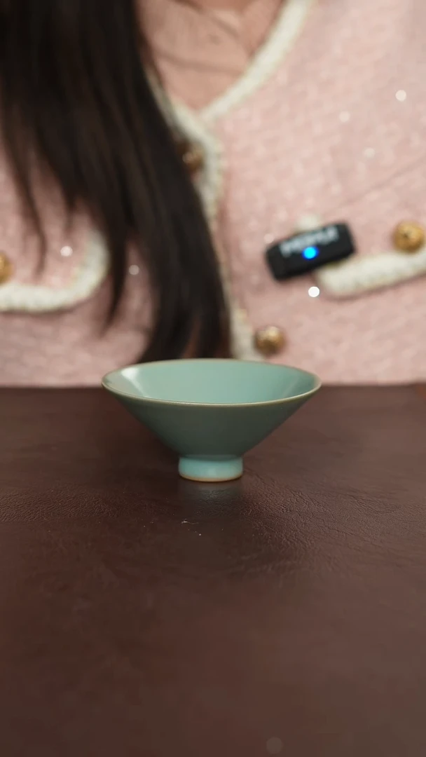 摆件陶原矿原釉汝宋汝瓷