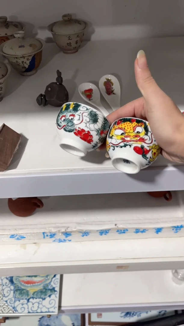 拙明院（宠粉价格）一对蛋蛋杯