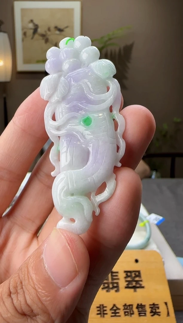 吊坠(不含链)未镶嵌翡翠AR@@60B7J18013