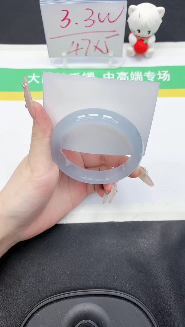 【闪购商品】石英质玉手镯未镶嵌189-62.5