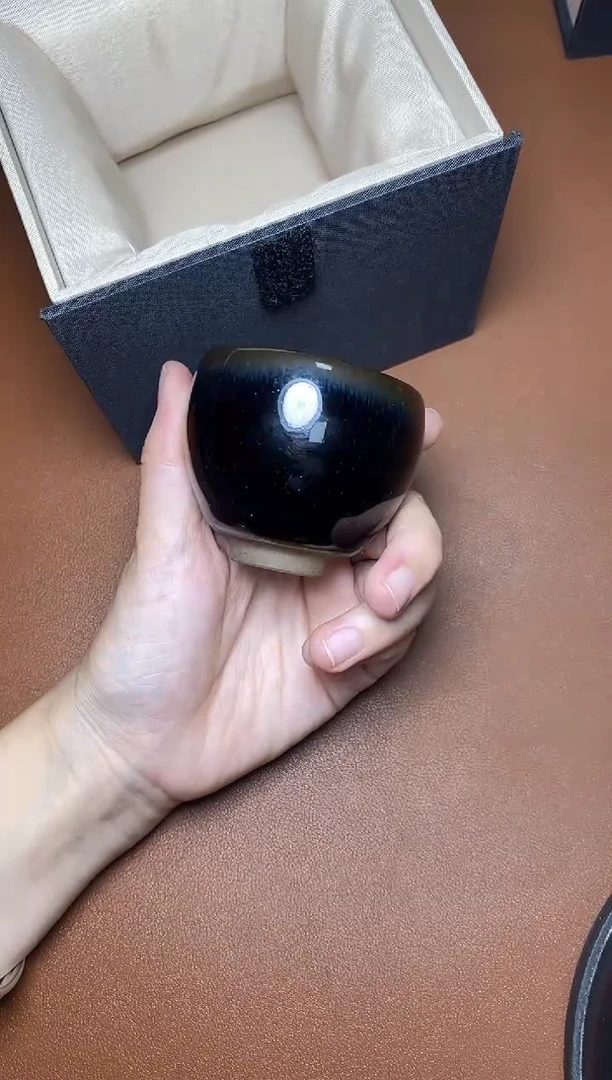 茶盏乌金 盏三疯建盏茶器
