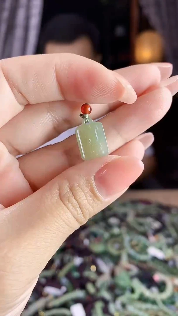 和田玉未镶嵌挂件多样性发货拍一发一