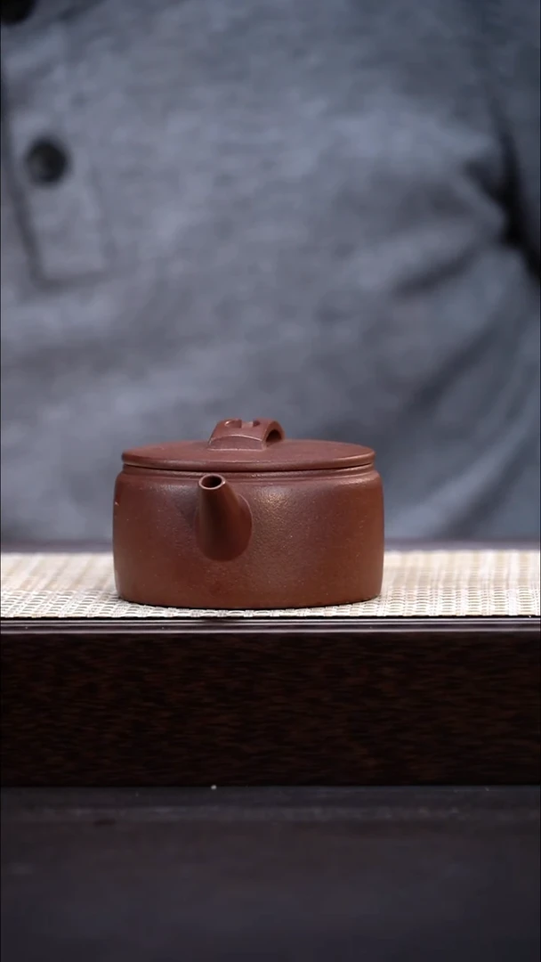 茶壶紫砂张静 汉瓦