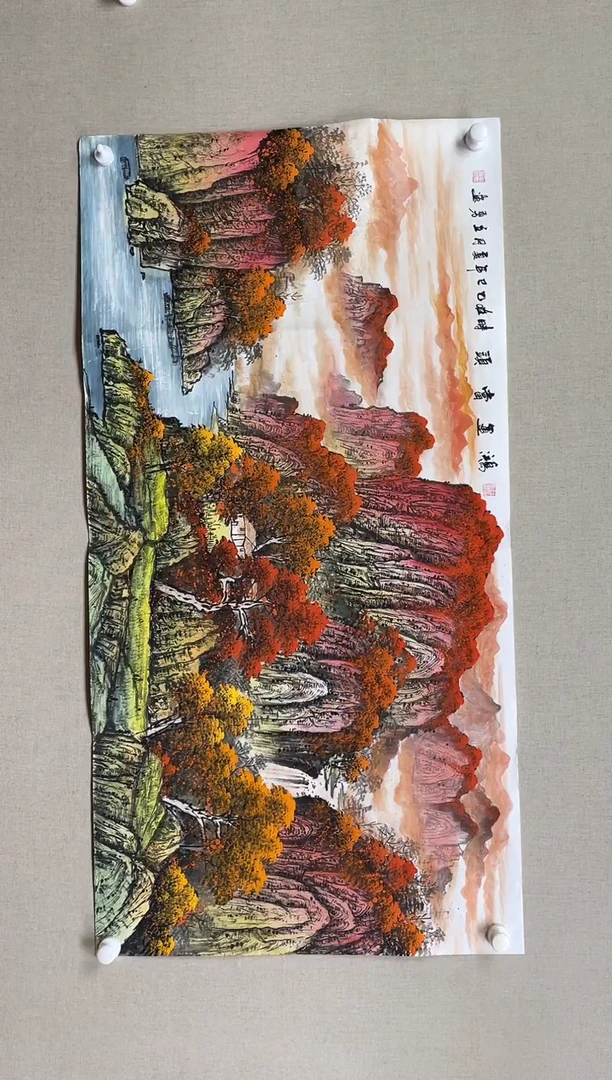 国画138*68 吴立勇吴立勇吴立勇吴立勇吴立勇