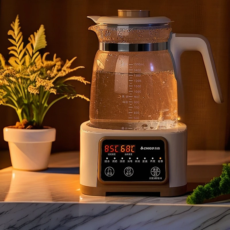 志高电热烧水壶热水家用恒温全自动泡茶保温一体煮智能小型宿舍器