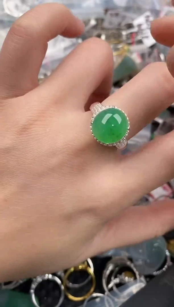 未镶嵌戒指翡翠333                 7