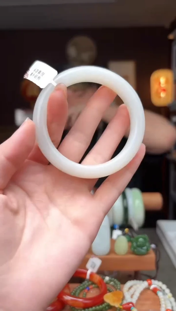 未镶嵌和田玉把件ss52-手镯 57.6mm