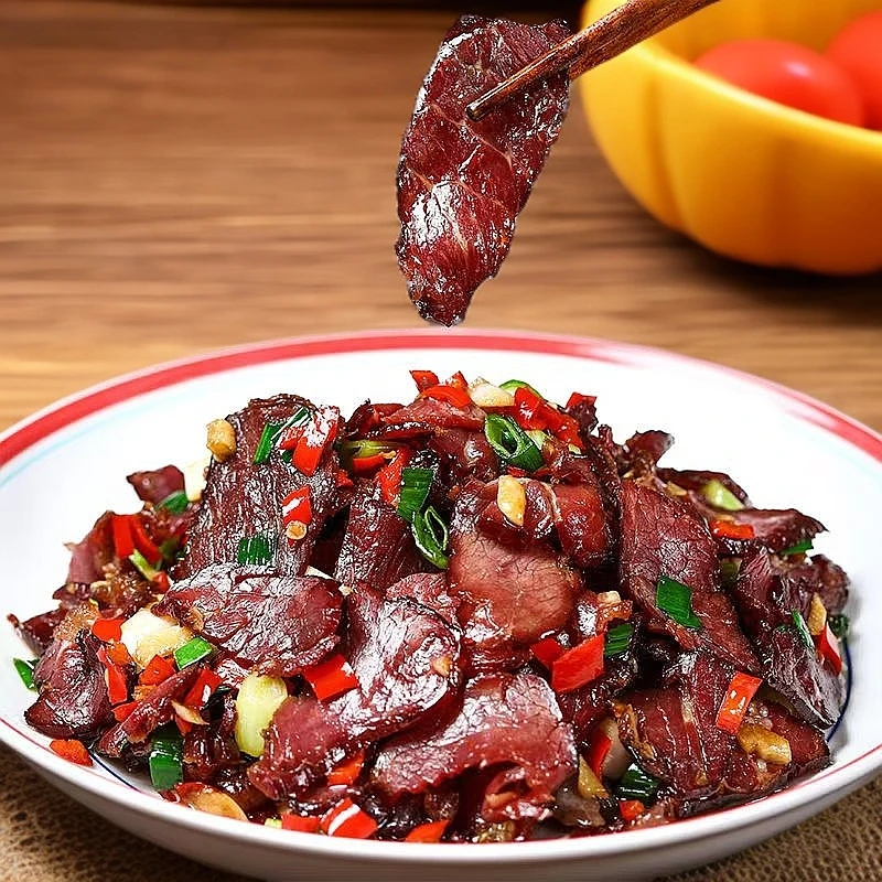 烟熏腊牛肉125g湖南切片烟熏品质牛肉下酒菜湘西腊味腊肉特产商用