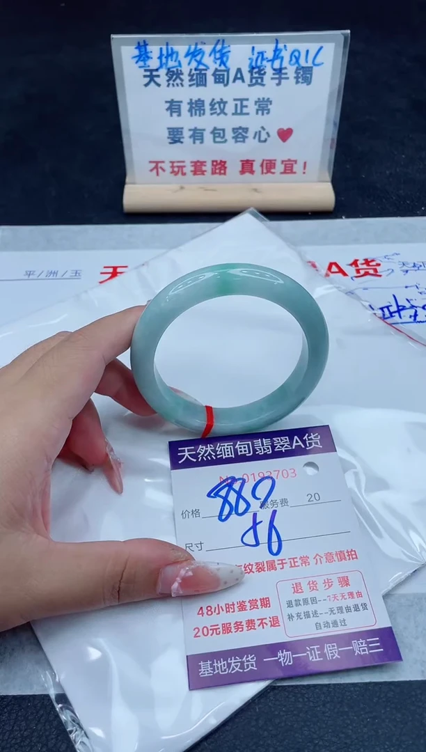未镶嵌手镯翡翠880.00