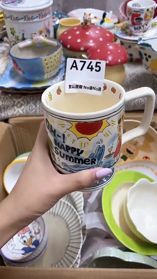 摆件微***花亿佳陶瓷内闪