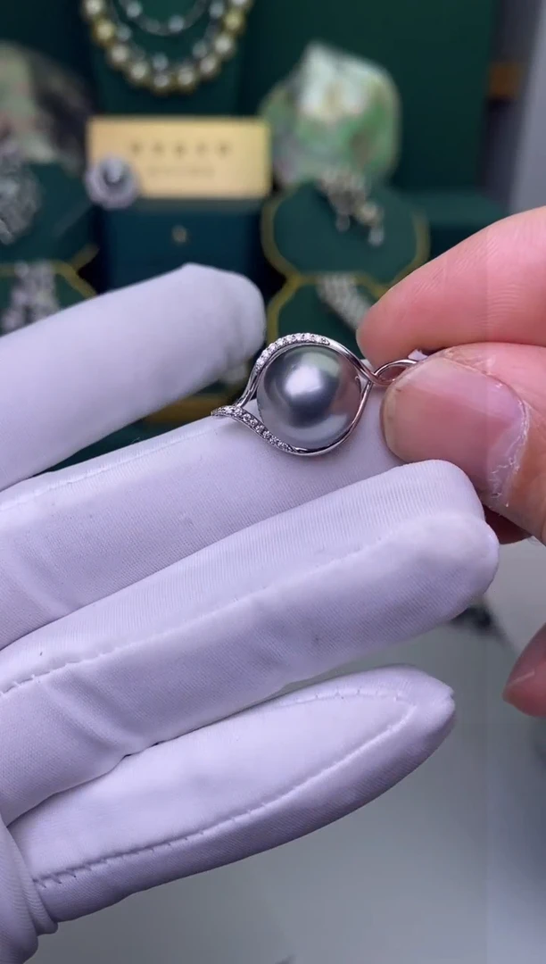 【闪购商品】海水珍珠颈饰银S925镶嵌12-13