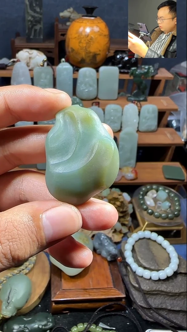 颈饰未镶嵌和田玉一****️1