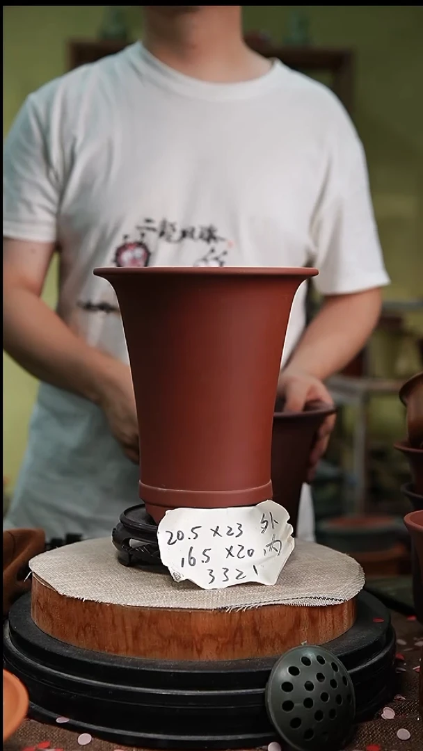 紫砂花盆紫砂花盆3321+s