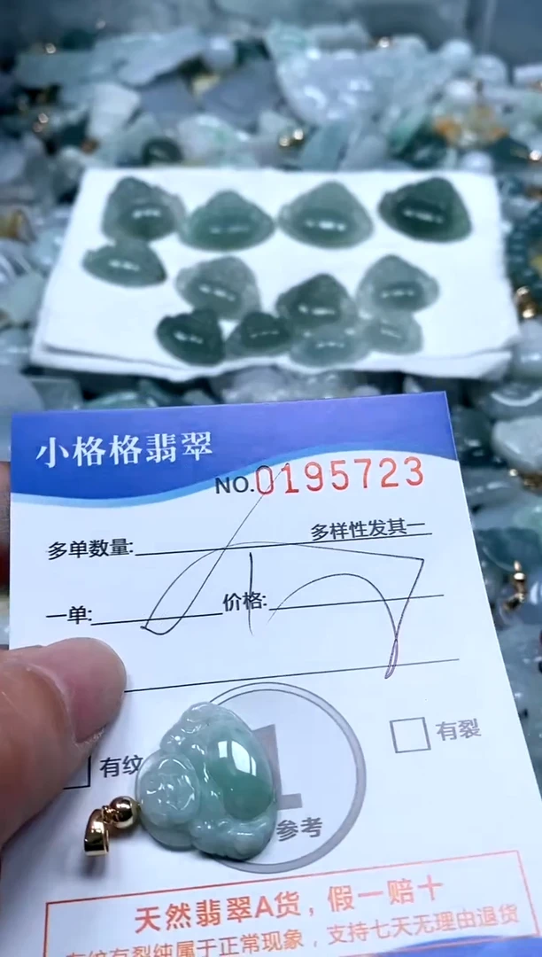 【闪购商品】翡翠颈饰未镶嵌闪购商品0195723