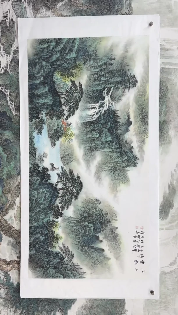 【闪购商品】国画国画绘画山水花鸟