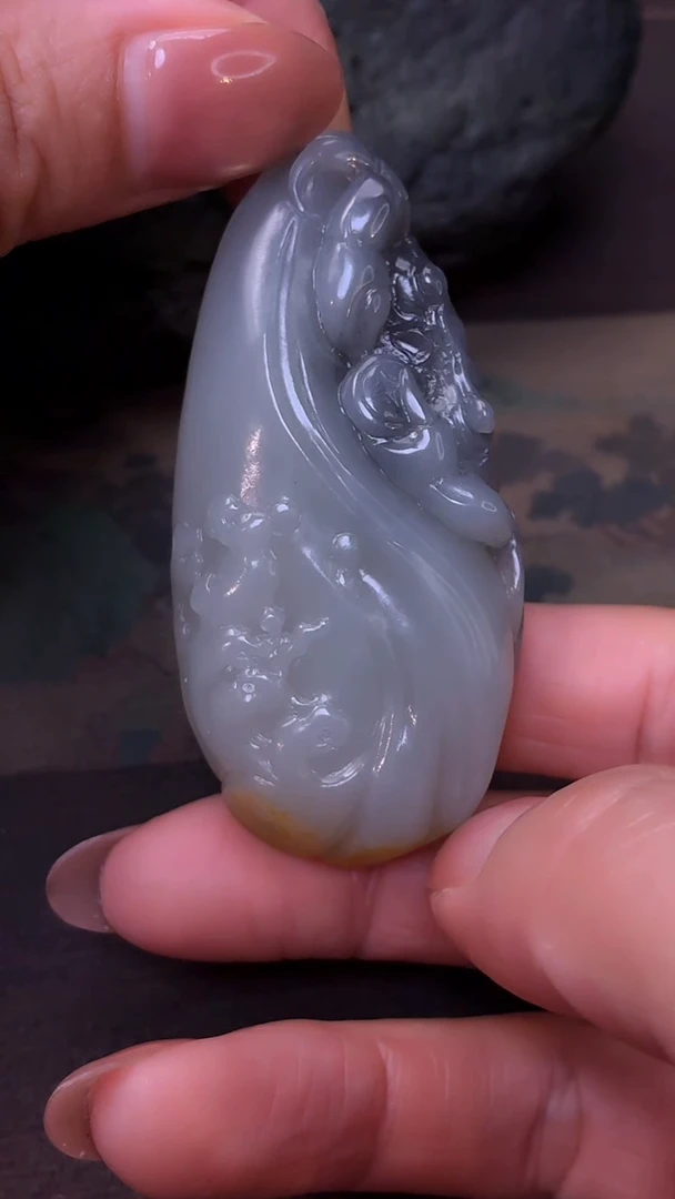 吊坠(不含链)未镶嵌和田玉和田玉