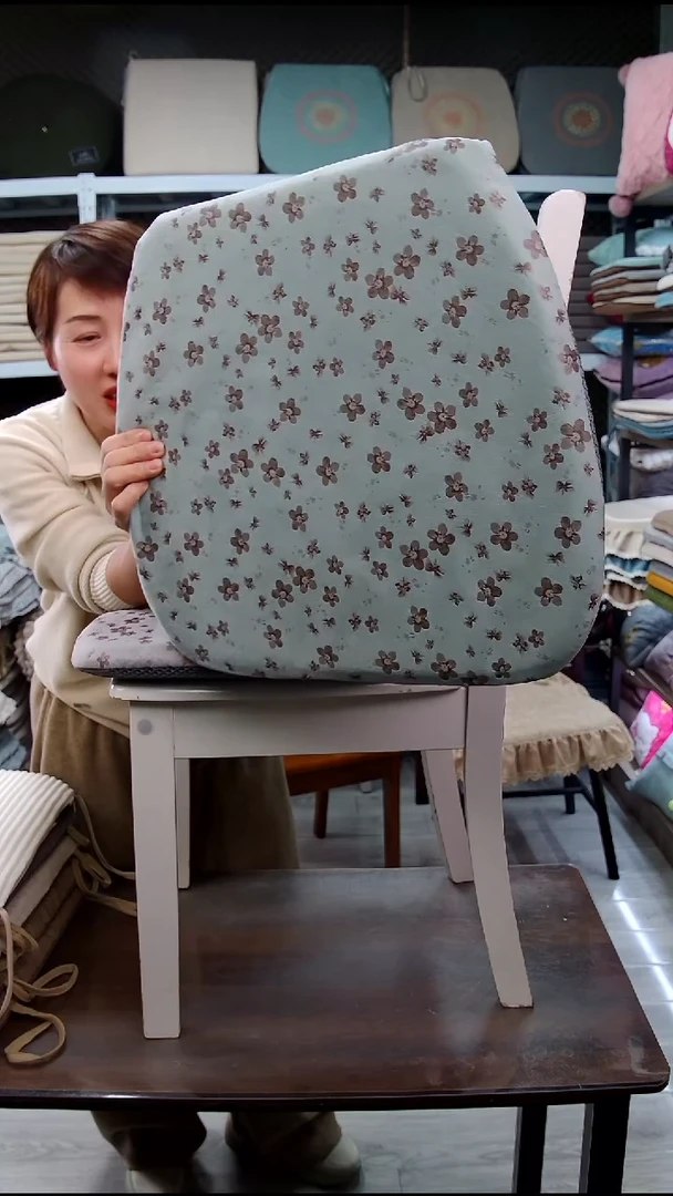 布碎花记忆棉：绿色4个