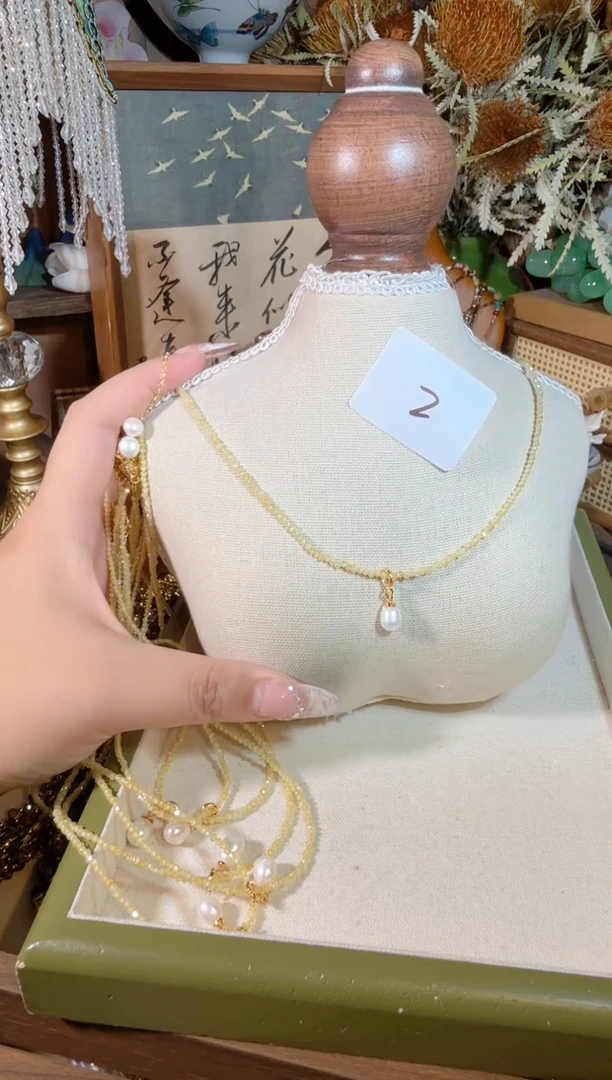 颈饰未镶嵌淡水珍珠002