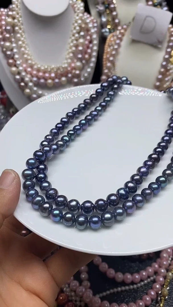 淡水珍珠未镶嵌颈饰多人