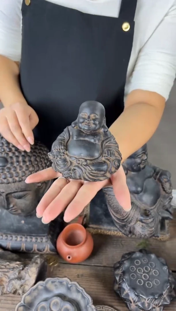 陶土【火山泥】未来佛