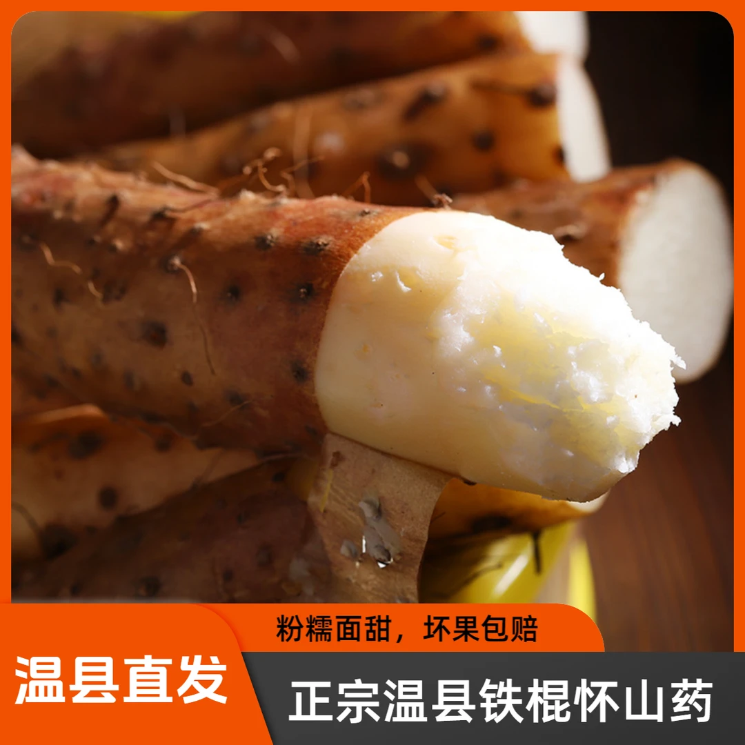 【温县原产地直发】正宗河南焦作铁棍山药新鲜现挖怀山药