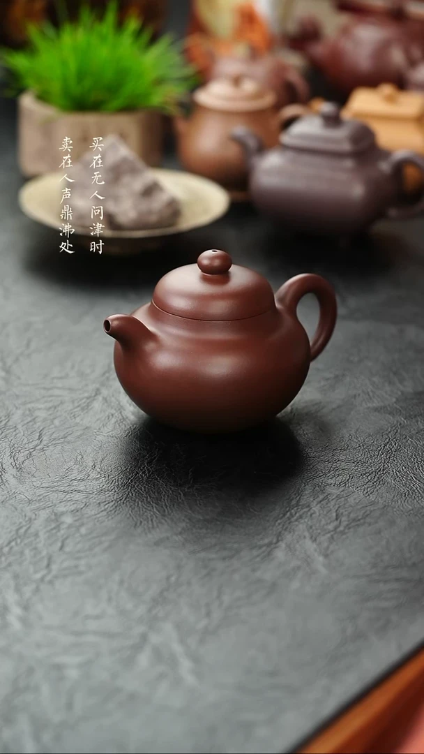 茶壶紫砂侯****u陈凤鸣柿圆