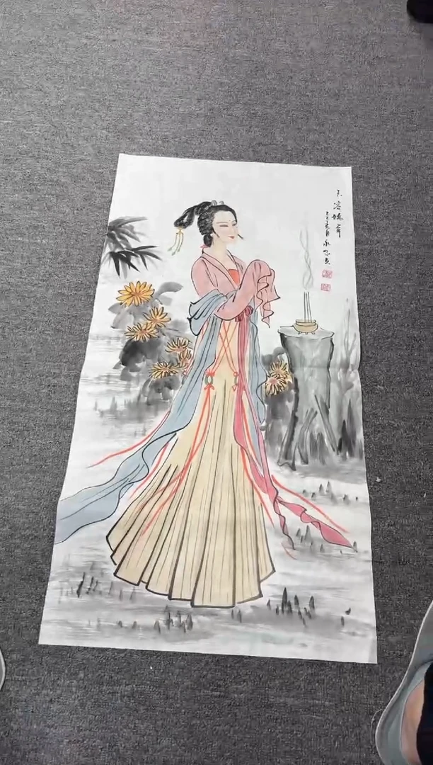 国画艺初美术馆精选链接--人物图1