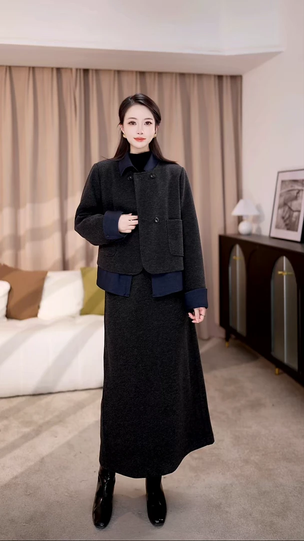 时尚套装休闲风极简风时尚