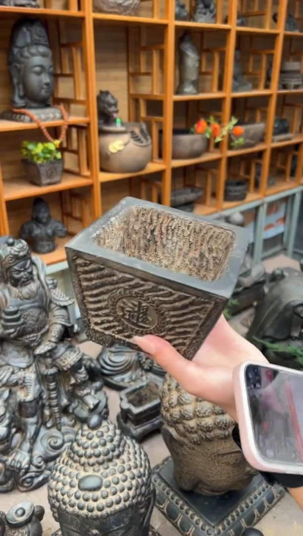 陶土【火山泥】日进斗金盆