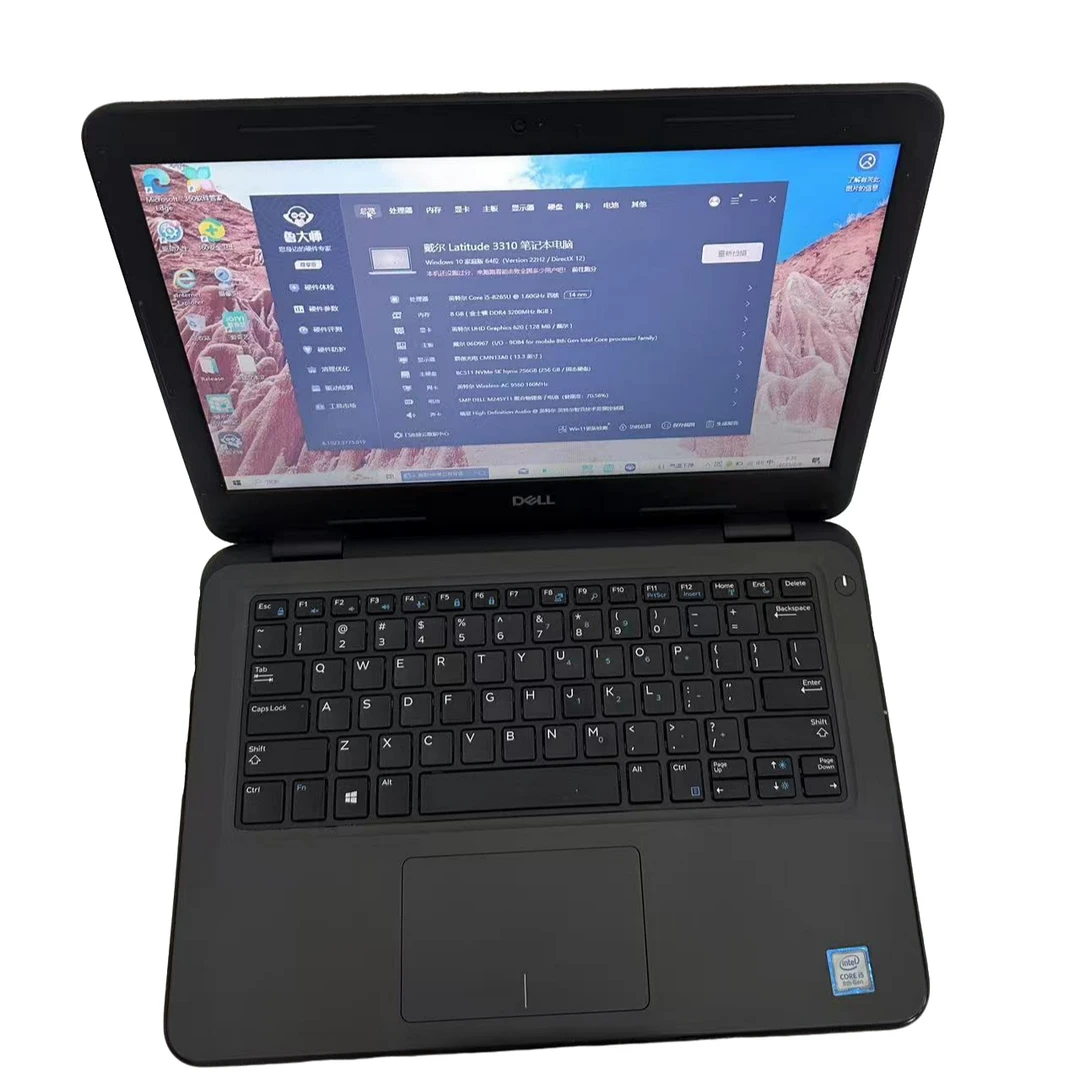9新 Dell/戴尔 戴尔3310 i5八代四核八线程8g+256g笔记本电脑