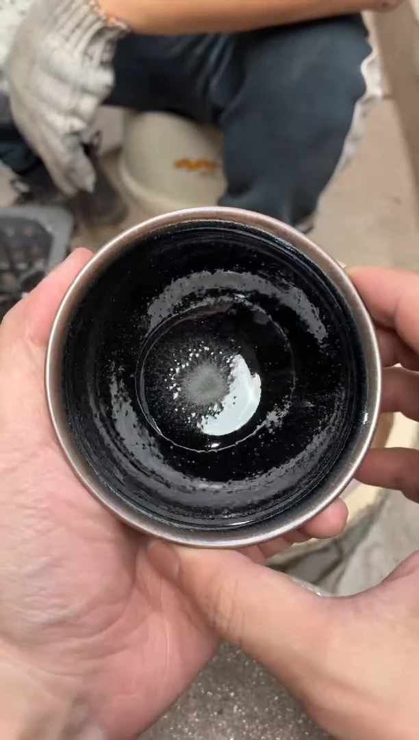茶盏真柴烧建盏换点柴火