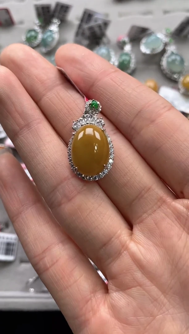 【闪购商品】翡翠戒指银S925镶嵌11111--1